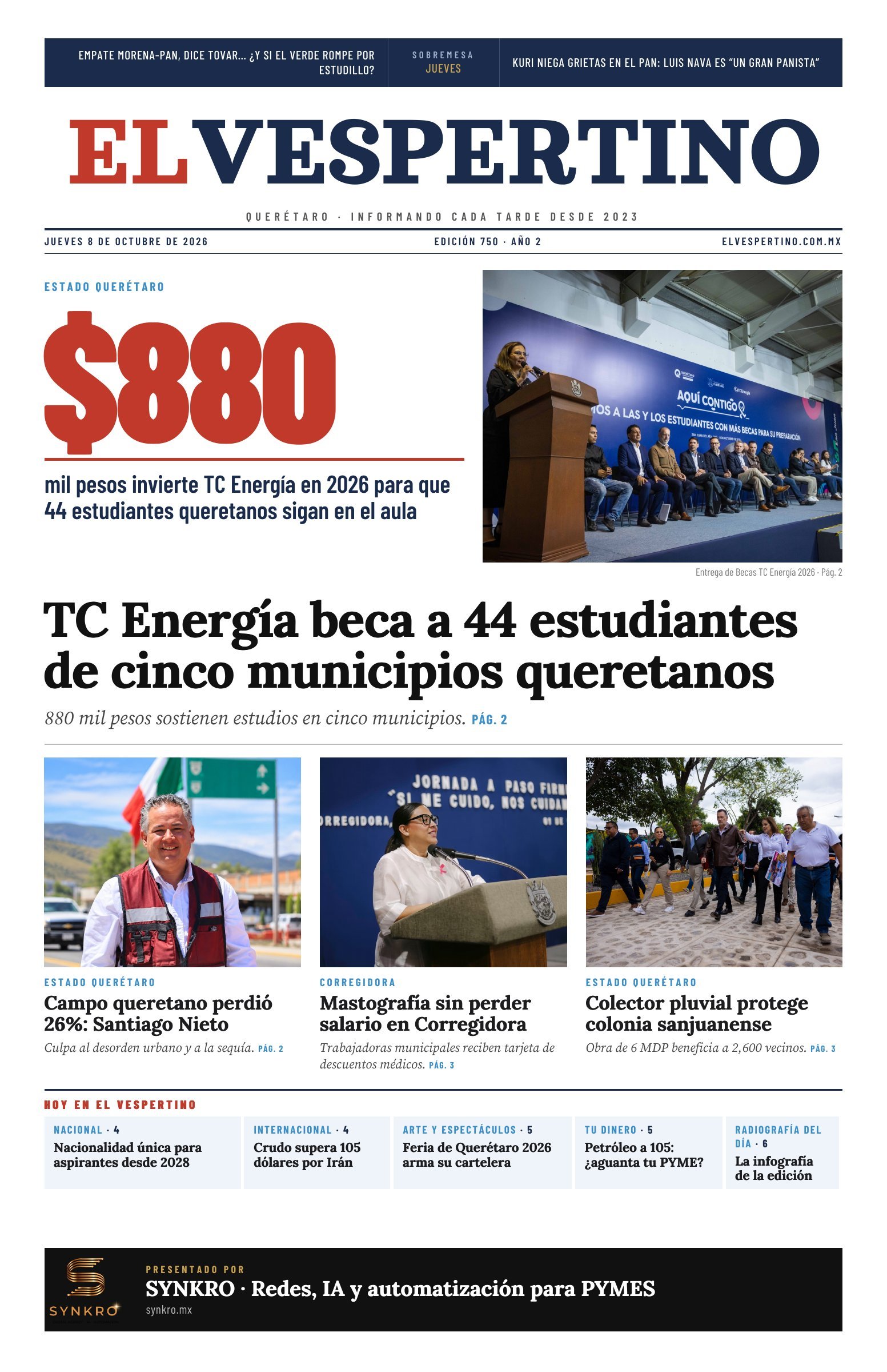 Edición 750, página 1